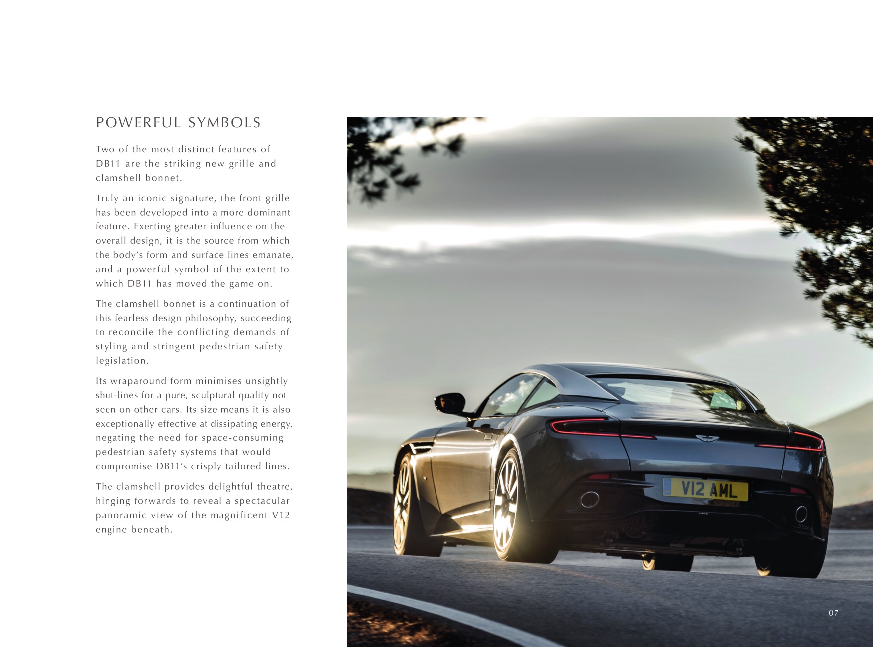 2017 Aston Martin DB11 Brochure Page 21